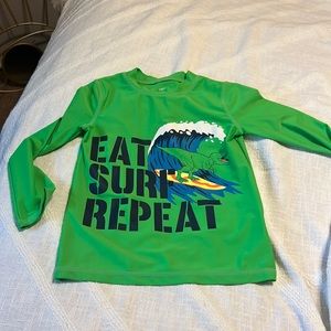 Boys size 7 swim shirt